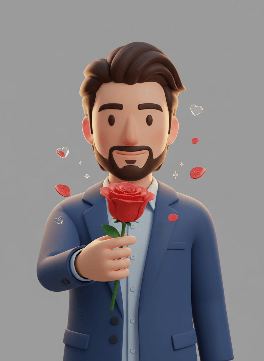 Use a user-uploaded image as the source and convert the person into a stylized 3D character while pr