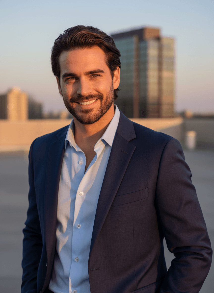 generate a handsome man