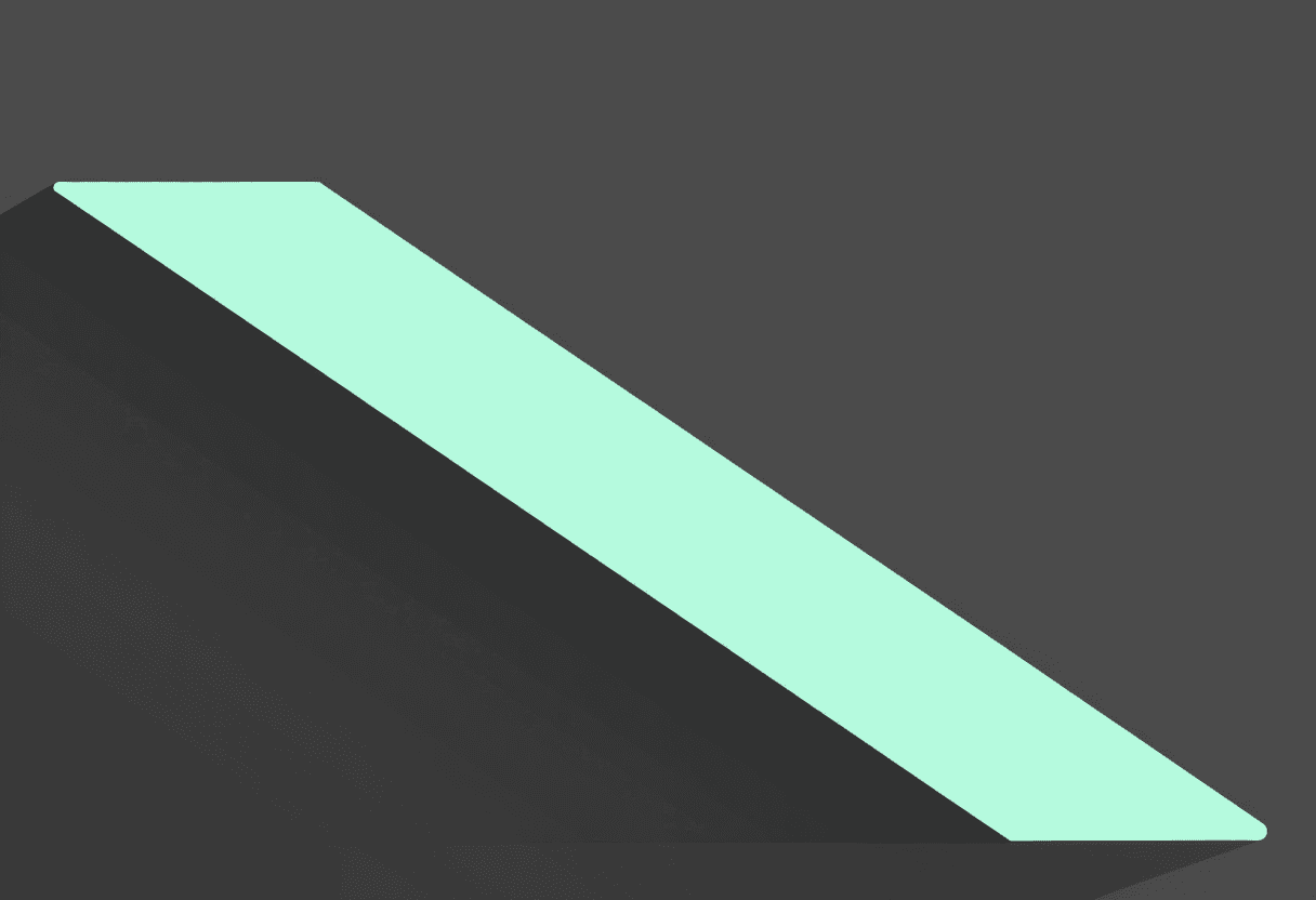 Geometric concept illustration of a steep staircase representing learning testing scaling, abstract