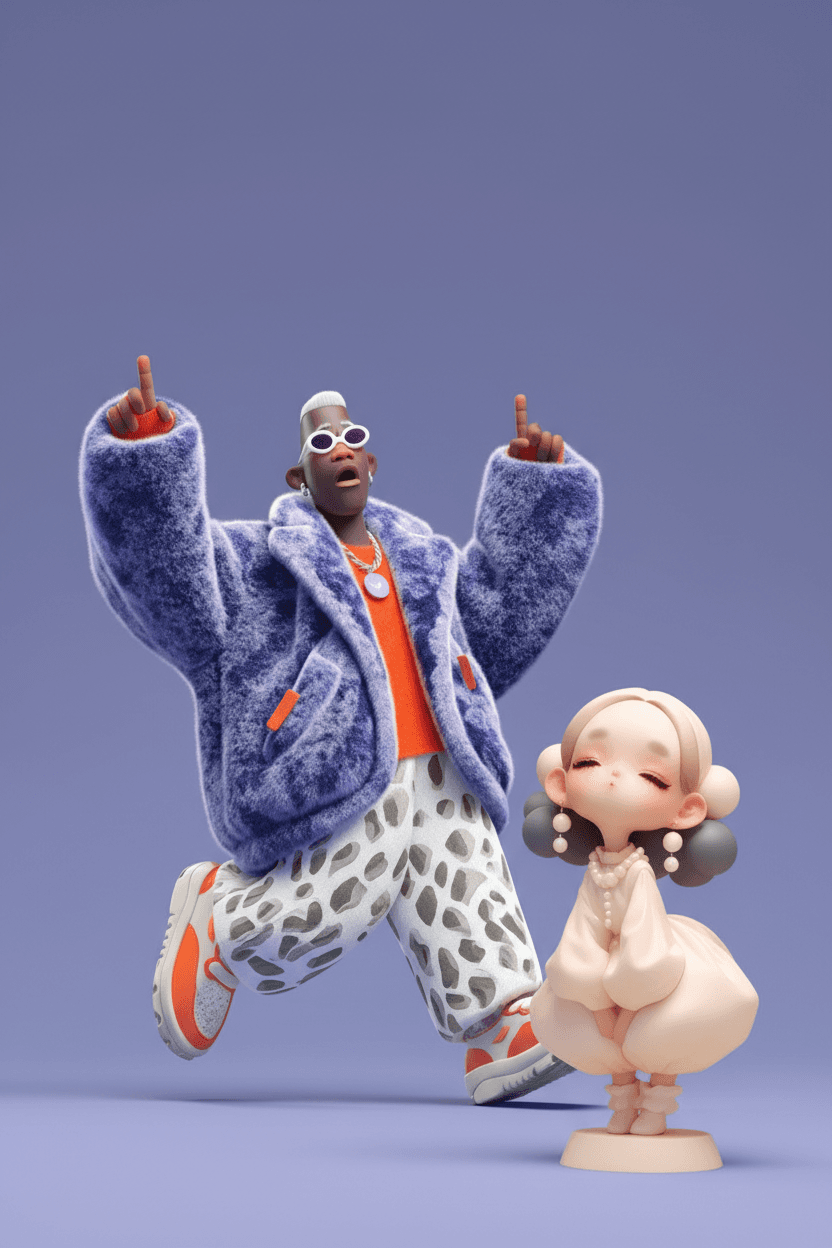 put the girl and the man together