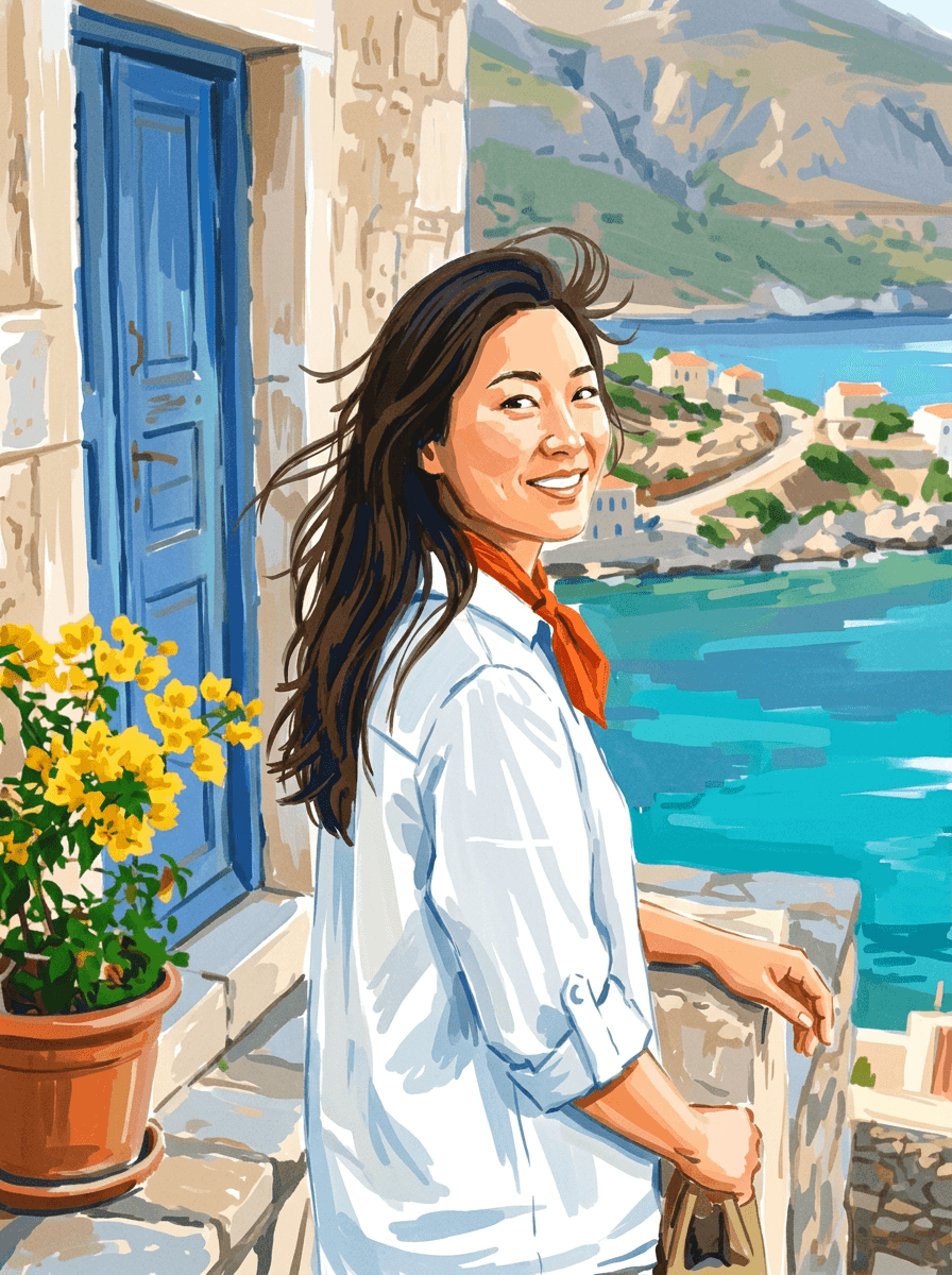 AI portrait generated from the uploaded photo